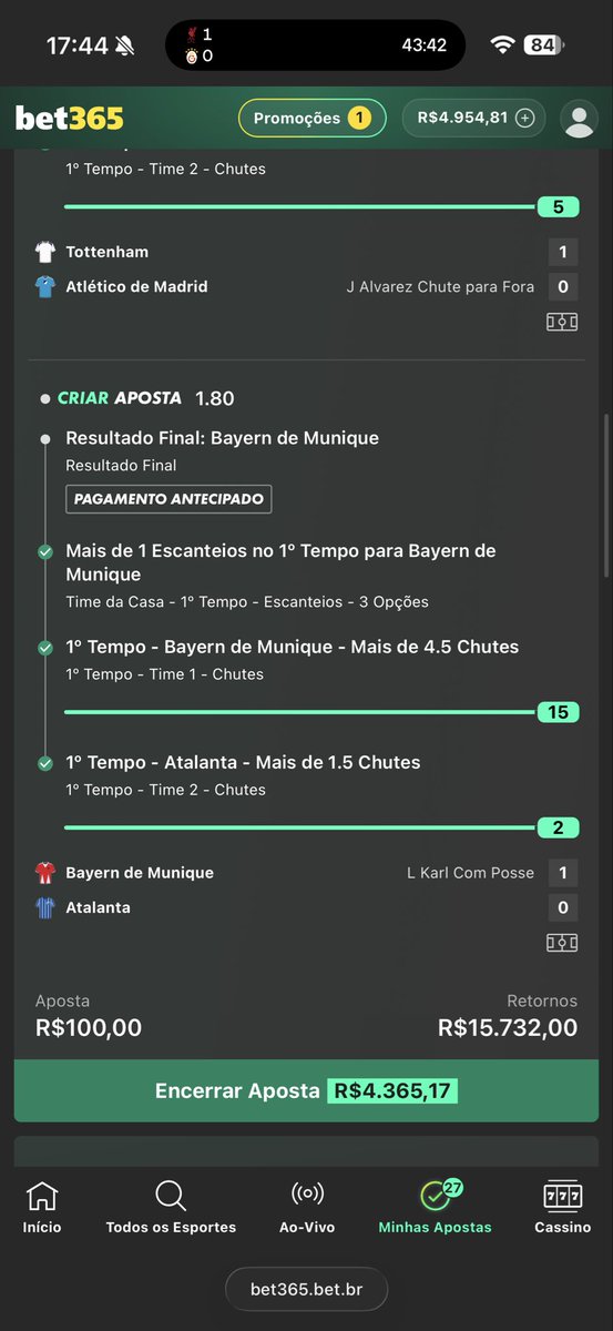 murilocopetti's tweet photo. Hoje batemos na trave, cash chegou a 6.800, ficou faltando cartão para o Liverpool e Galatasaray. https://t.co/OFe4LHlVyM