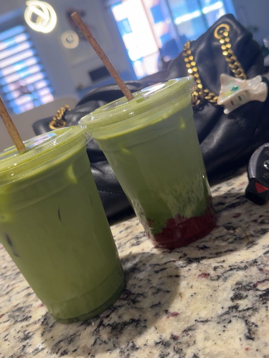 le4h1ss4's tweet image. #matcha 
that’s it, that’s the tweet.