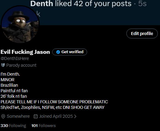 Evil Fucking Jason tweet media