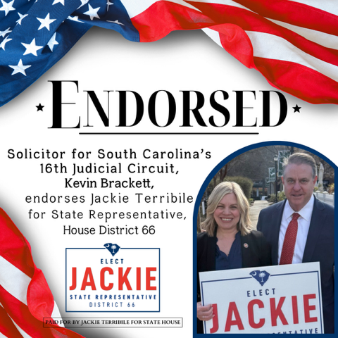 Jackie Terribile for SC Statehouse tweet media