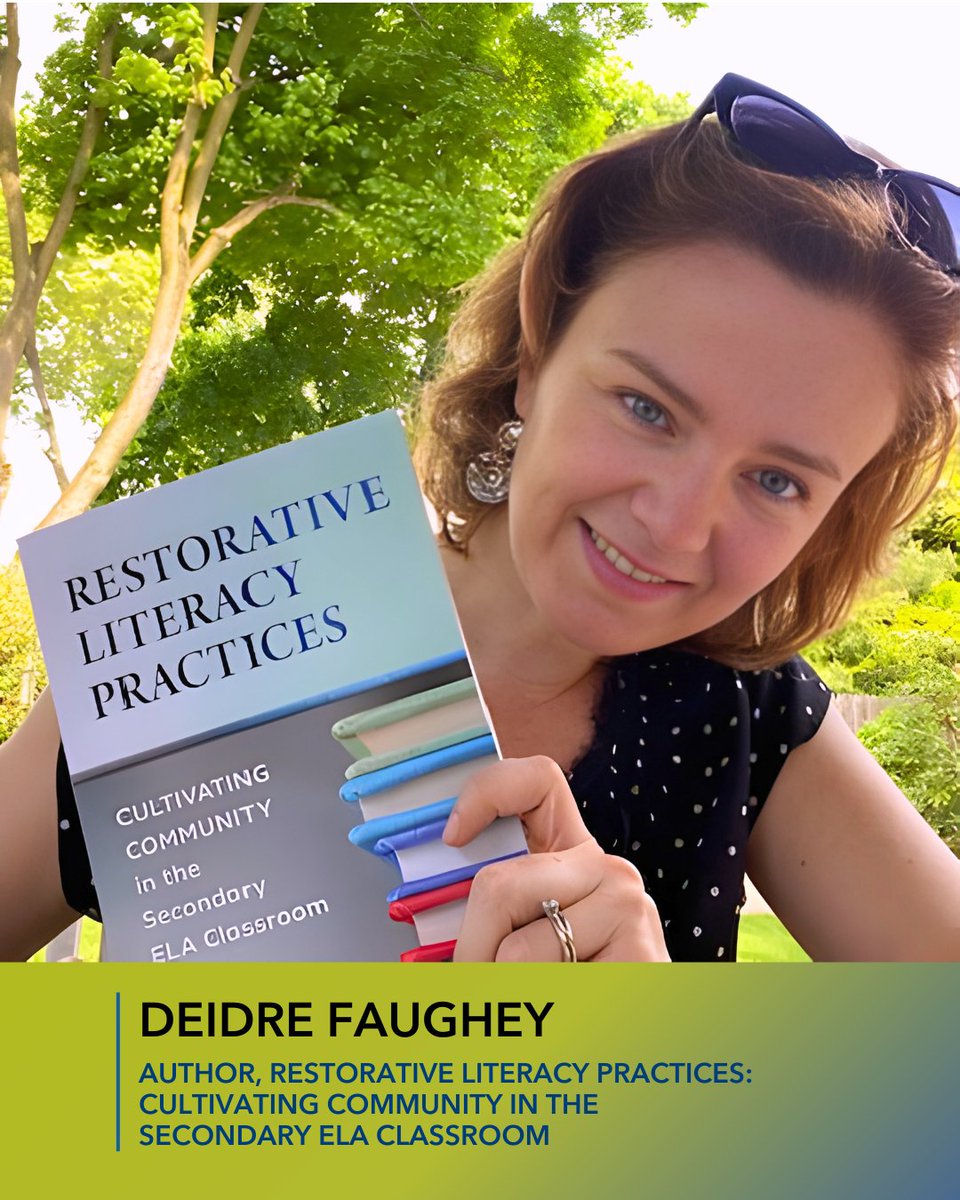 iirpgradschool's tweet image. ✍️ AUTHOR SPOTLIGHT: Deirdre Faughey

🌐 Read her interview with us on our website now, and order Deirdre's book on the IIRP's Bookstore today! bit.ly/40EwxAu

#IIRP #IIRPBookstore #RestorativePractices #Teachers #Education #ClassroomCulture #Literature #Implementation
