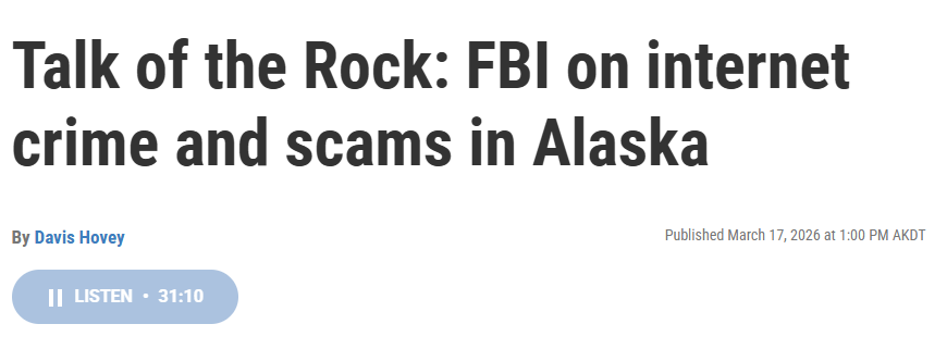 FBI Anchorage tweet media