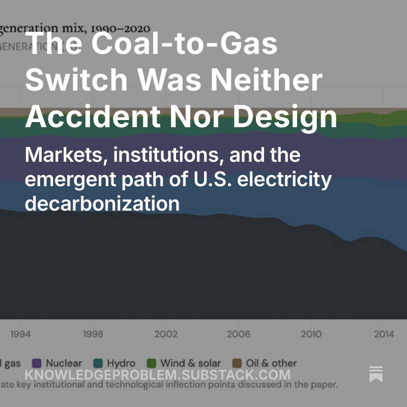 Lynne Kiesling-Knowledge Problem tweet media