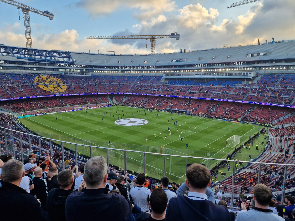 NicolaWintrip's tweet photo. What a class time it’s been following NUFC in the Champions League this season.
Unreal memories and trips we’ll never forget —  an absolute blast from start to finish.
But my word… my body needs a rest now 😅

This was the way to Barcelona…  🖤🤍 https://t.co/PfTVbcjJ60