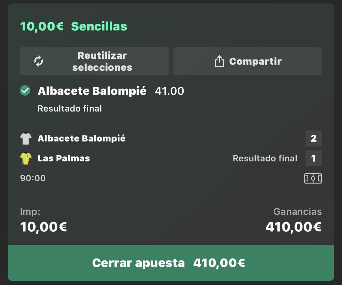 MagicoCherry's tweet photo. Todo esto en solo 5 días. EL MEJOR DE LA NUEVA. (+3.200€) 😈

CUOTA 41✅
CUOTA 30✅
CUOTA 28✅
CUOTA 26✅
CUOTA 18✅
CUOTA 10✅
DOS CUOTAS 8✅

Sorteo 100€, único requisito dar ❤️ y seguirme https://t.co/MgdBVkFLww