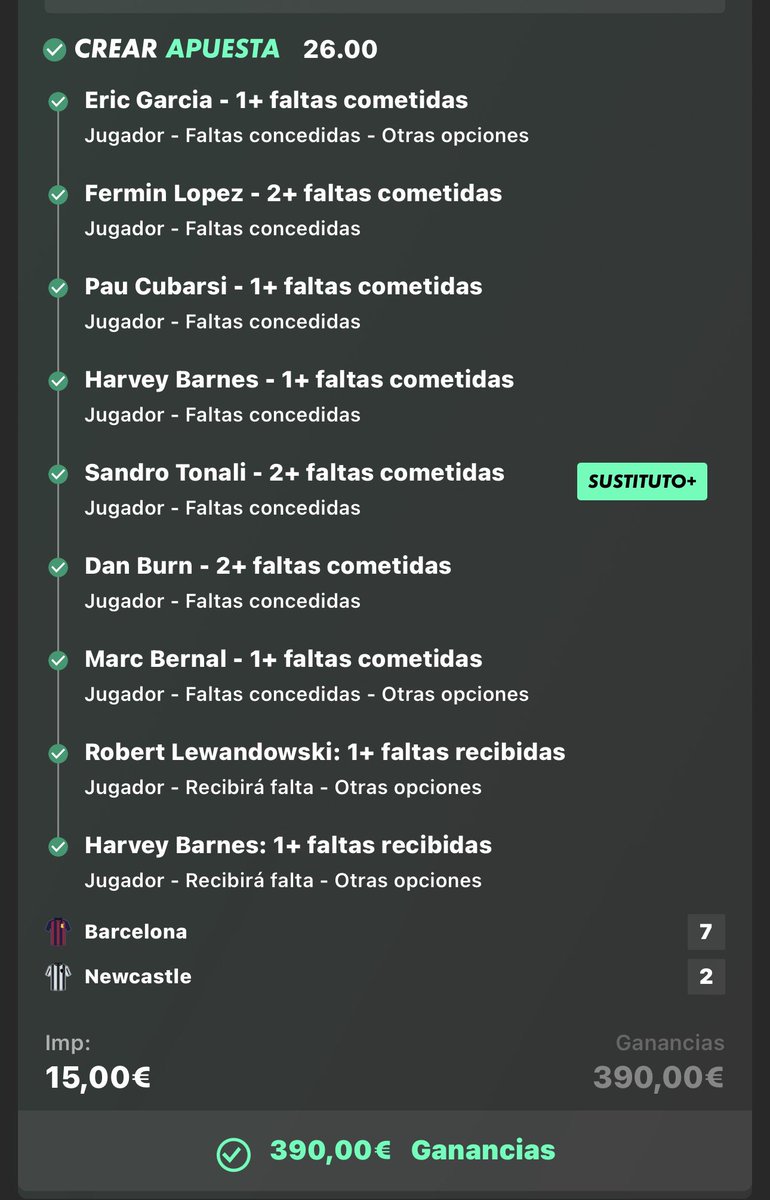 MagicoCherry's tweet photo. Todo esto en solo 5 días. EL MEJOR DE LA NUEVA. (+3.200€) 😈

CUOTA 41✅
CUOTA 30✅
CUOTA 28✅
CUOTA 26✅
CUOTA 18✅
CUOTA 10✅
DOS CUOTAS 8✅

Sorteo 100€, único requisito dar ❤️ y seguirme https://t.co/MgdBVkFLww