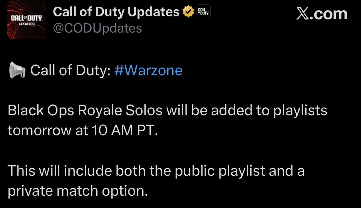 CODMunity tweet media