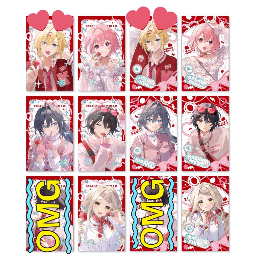 omuomu_23's tweet photo. 【交換/買取/譲渡/仮約束】にじさんじ いちごまにあ チェキ風カード

譲）💕以外の方 定価+送料

求) 💕の方 定価+送料

♡OSにて10点購入済み
♡仮約束のため変動、白紙あります。
♡郵送のみ
♡🚺比率違い可能

お気軽にお声掛けください՞ᴗ͈  ̫ ᴗ͈՞ https://t.co/NqpHdvNkbj