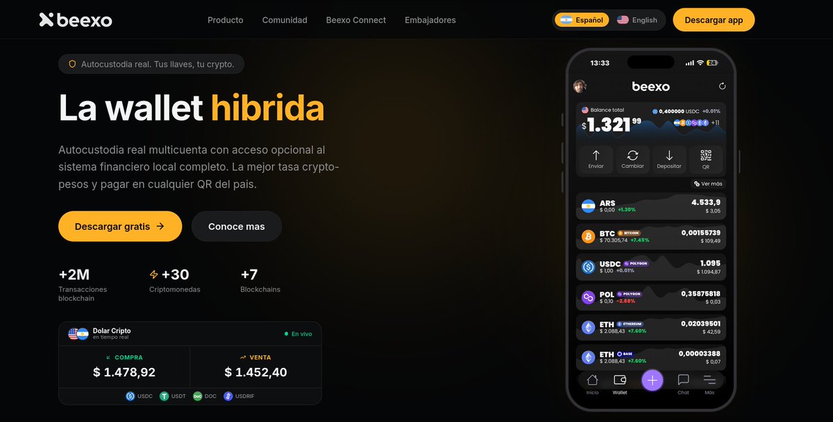 axelbeckerok's tweet photo. Tenés tokens en tu wallet pero no tenés suficiente RBTC para pagar el gas y moverlos.

Quedás trabado: necesitás gas para mover tus tokens, pero necesitás mover tus tokens para conseguir gas.

Hay una wallet que resuelve este problema.

Te muestro 🧵👇
@Rootstock_es @beexowallet https://t.co/nVht8e3PQ8