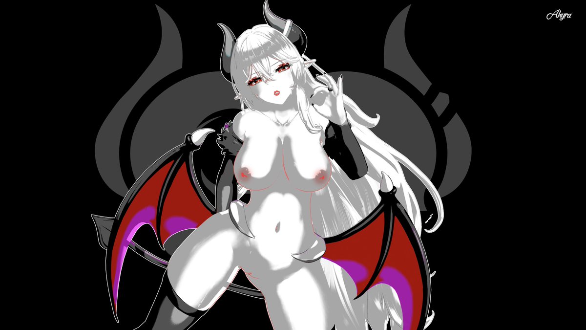 Ahlurya's tweet photo. They say it’s dangerous to stare too long at a Succubus... ❤️

but you don't look like you're in a hurry to leave.  

Careful, I might decide to keep you 💘 https://t.co/kT1DjReJg6