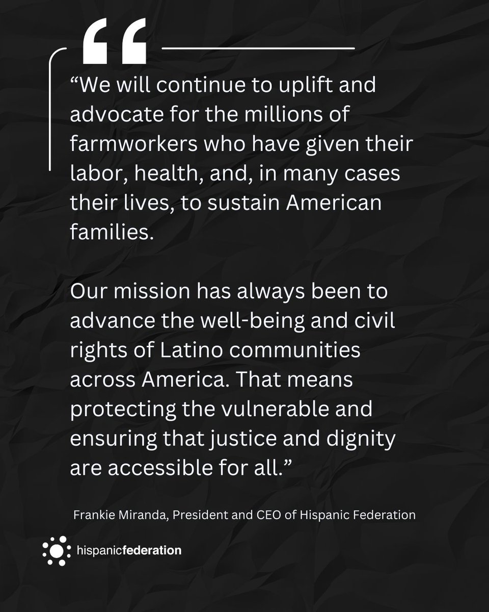 Hispanic Federation tweet media