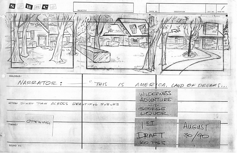 radiodormouse's tweet image. In summer 1990, before production began on The Ren &amp;amp; Stimpy Show, The Wilderness Adventure was boarded by John K., Jim Smith, Bob Camp... &amp;amp; Lynne Naylor in one of the few episodes she worked on. I’ll be sharing the full epic with commentary. #AnimationHistory #RenAndStimpy