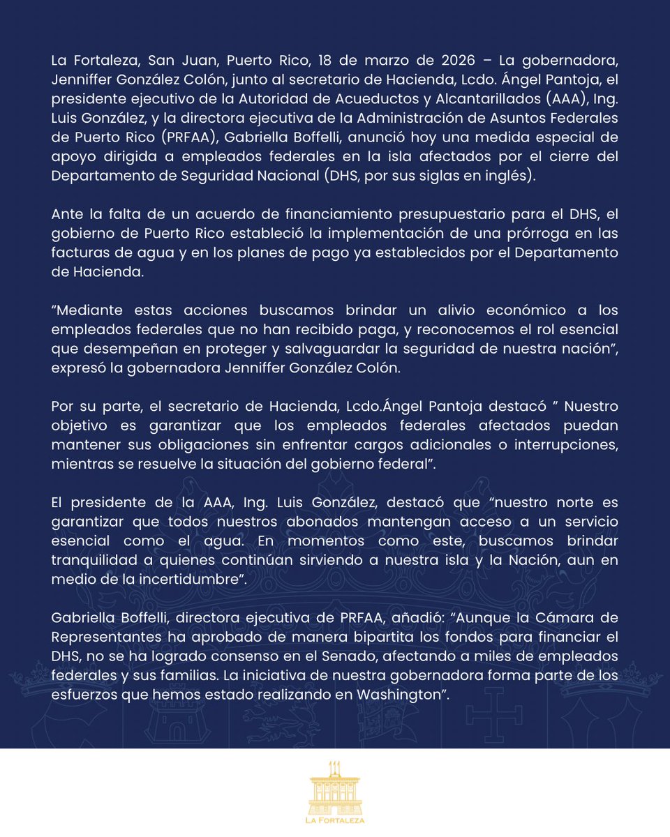 Jenniffer González tweet media