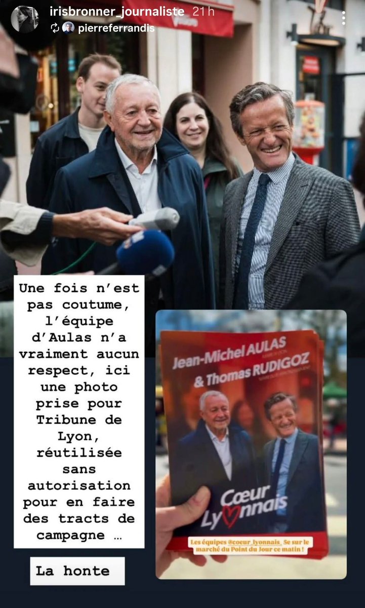 toniolibero's tweet image. Bon, on a reproché à JMA d'utiliser des images des médias locaux sans autorisation...