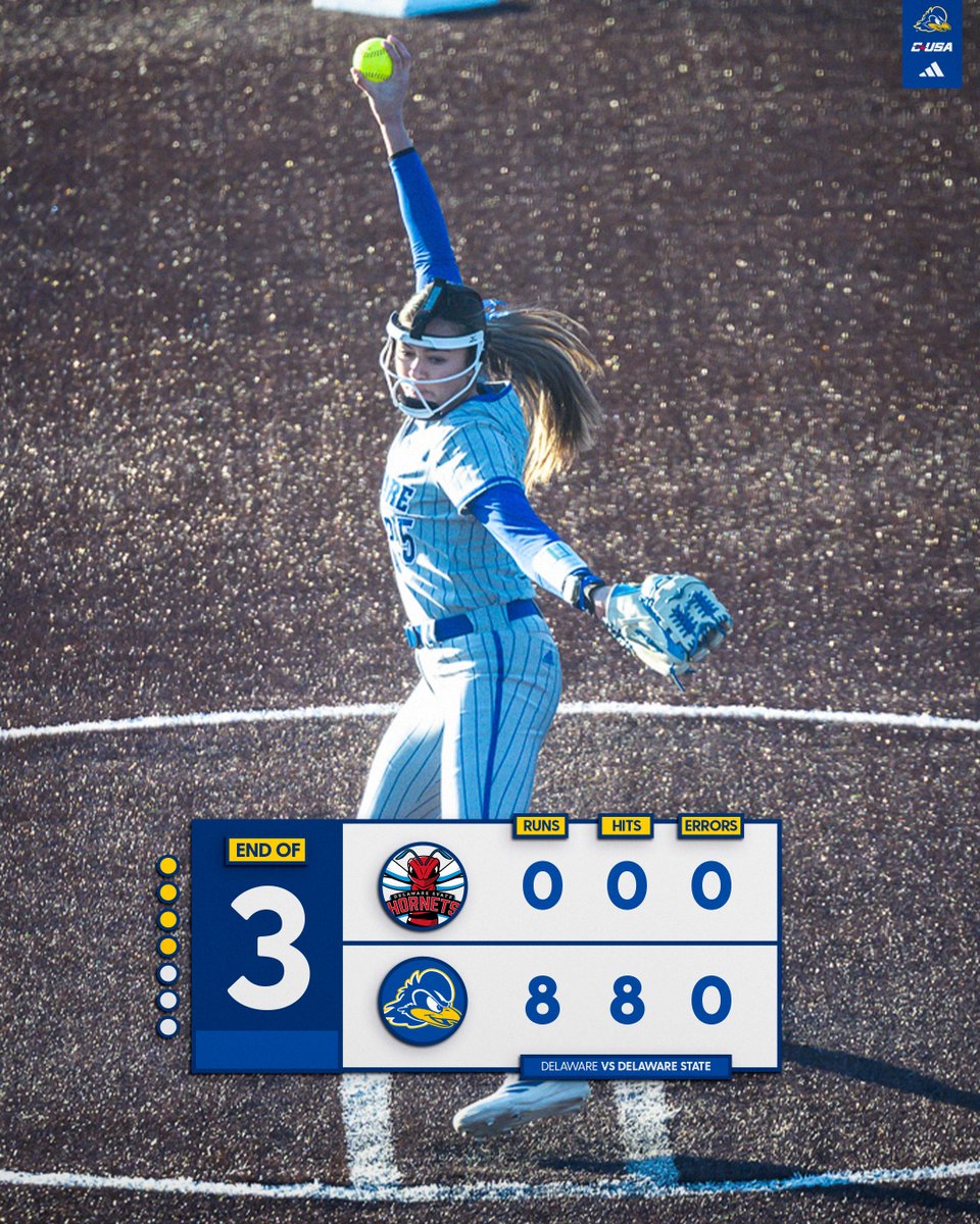 Delaware Softball tweet media