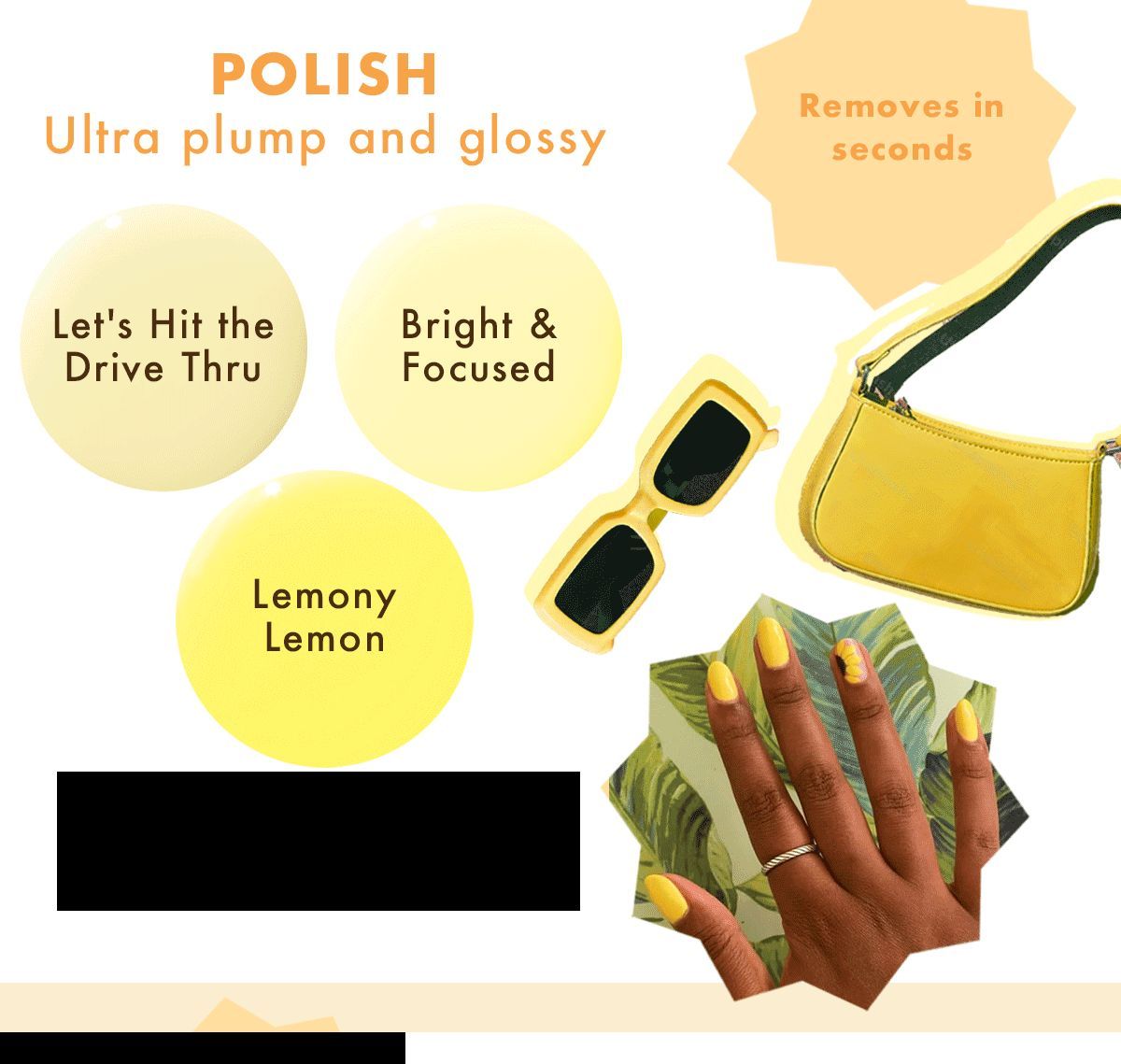 TheReviewWire's tweet image. Trending now: Sunnyside Yellow 😎 which ones are you going for: polish, press-ons, or gel? AD 💛 

➡ Special Offer: 
Get 20% off your first Mani or Pedi kit with code 'REVIEWWIREOJ20' oliveandjune.kk2kau.net/2Ra7Wa

#pressonnails #springnails #alltheyellows