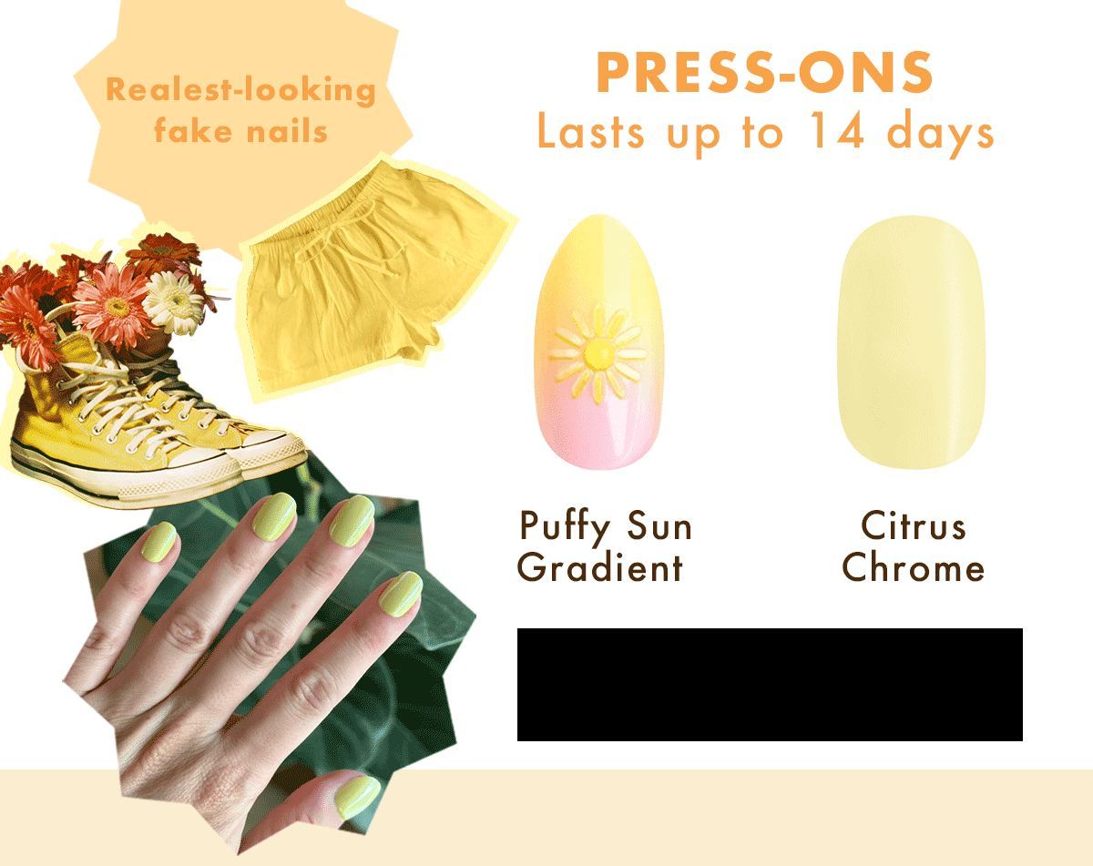TheReviewWire's tweet image. Trending now: Sunnyside Yellow 😎 which ones are you going for: polish, press-ons, or gel? AD 💛 

➡ Special Offer: 
Get 20% off your first Mani or Pedi kit with code 'REVIEWWIREOJ20' oliveandjune.kk2kau.net/2Ra7Wa

#pressonnails #springnails #alltheyellows