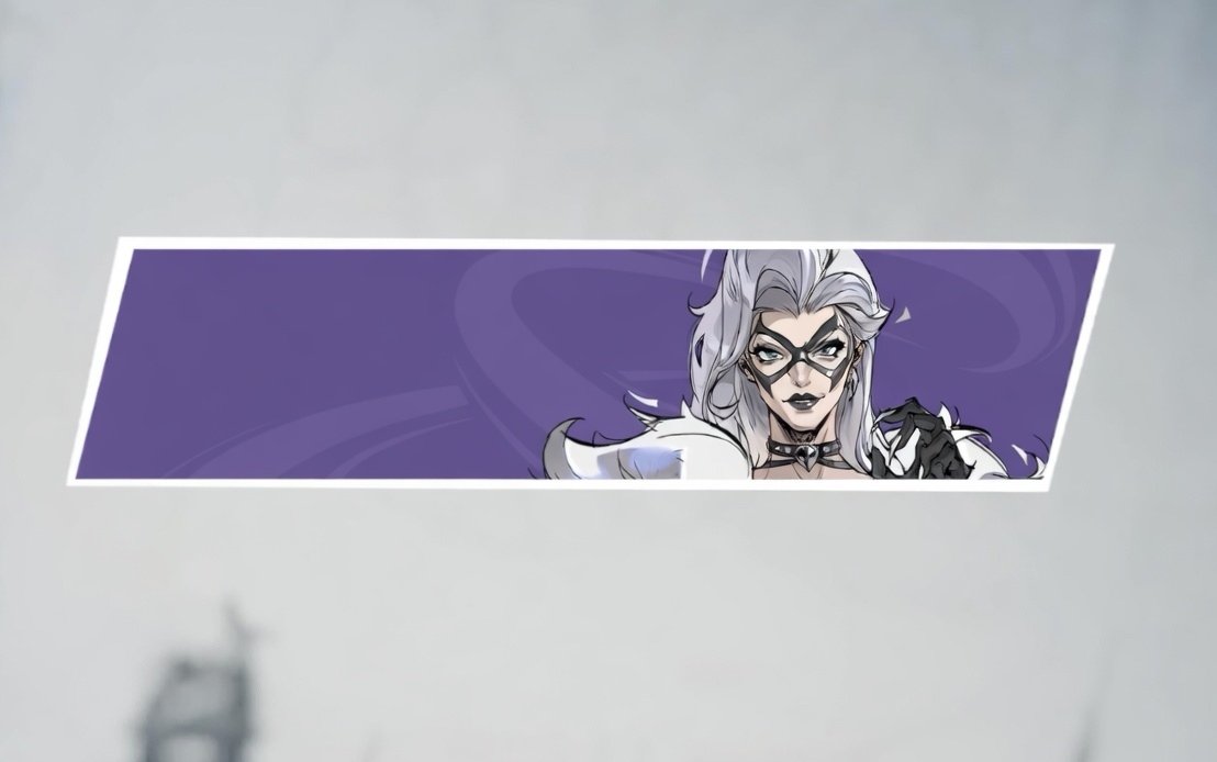 whoever designed the Black Cat nameplate deserves a raise #MarvelRivals