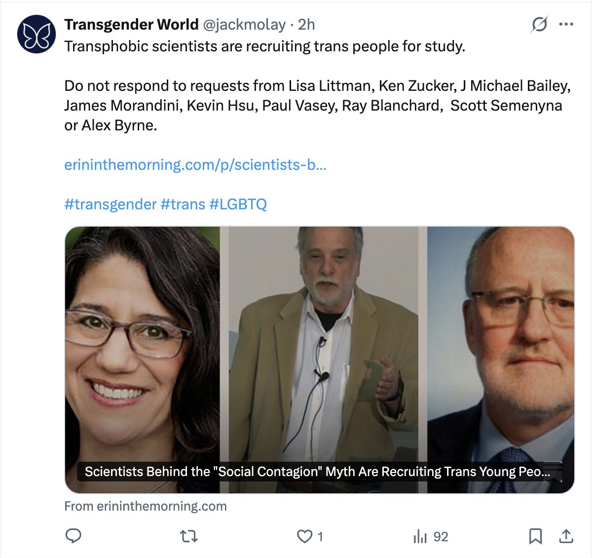 James Cantor tweet media