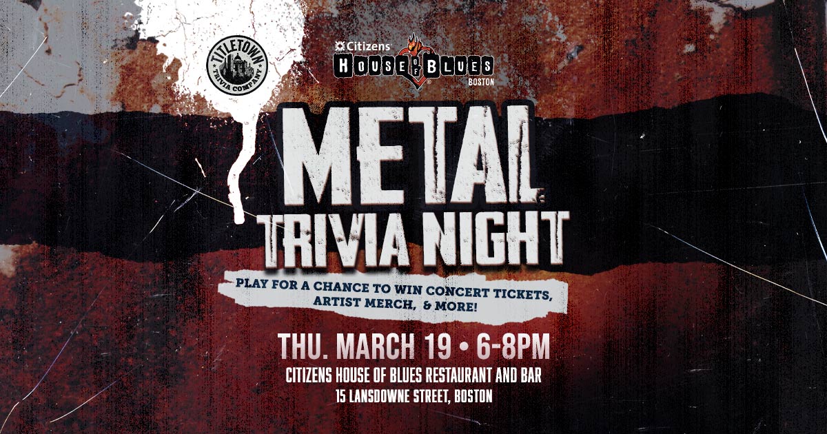 Citizens House of Blues Boston tweet media