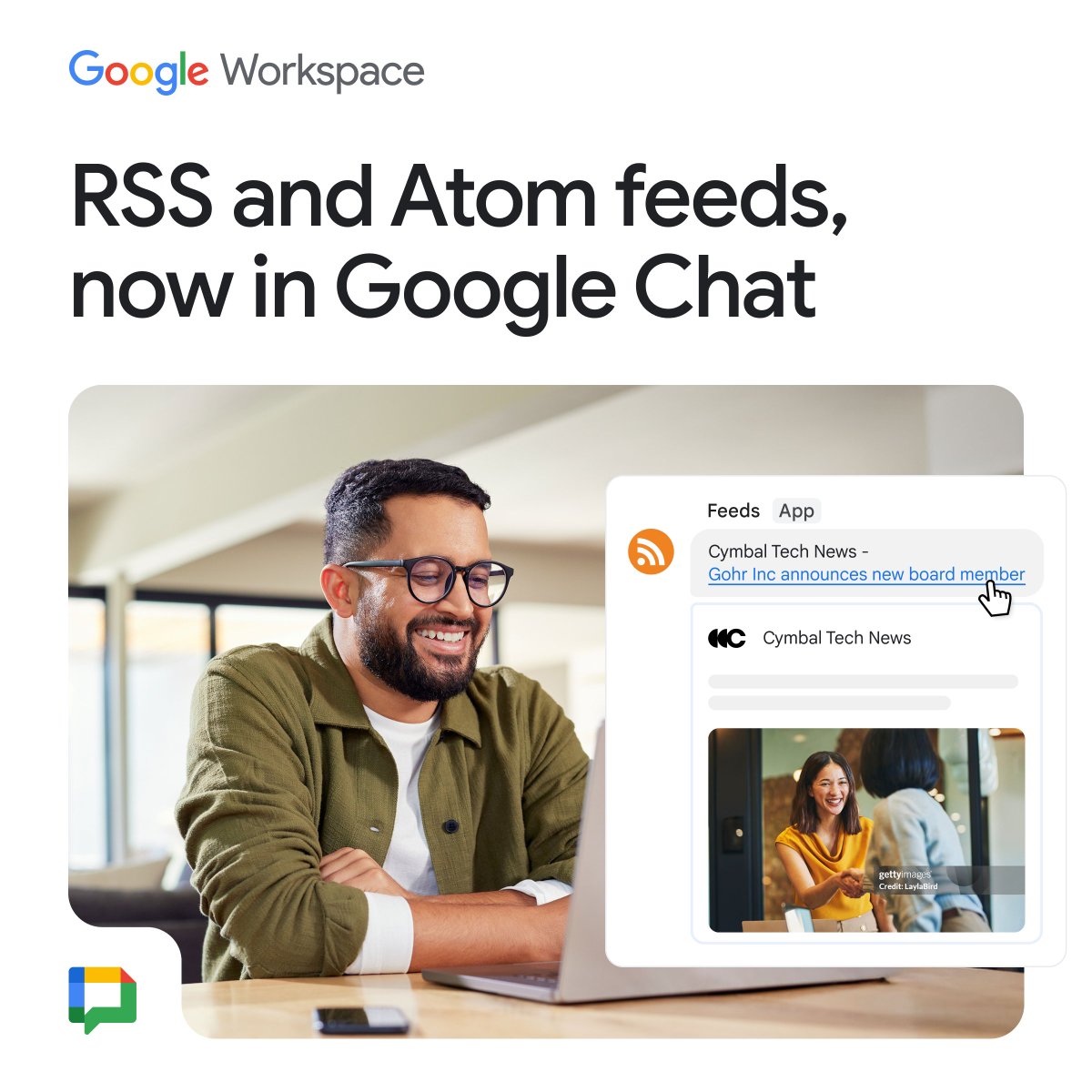 Google Workspace tweet media