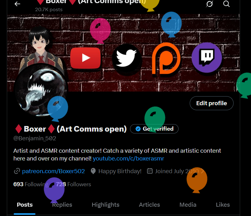 ♦️Boxer♦️(Art Comms open) tweet media