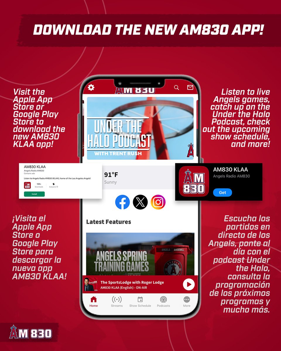 Angels Radio AM830 tweet media