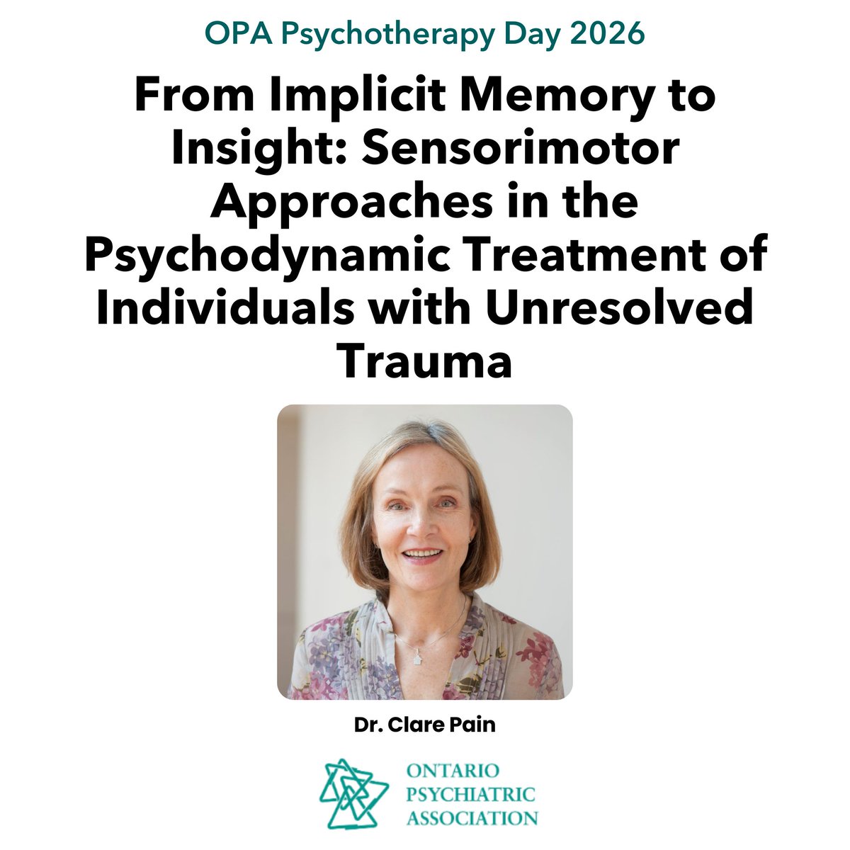 Ontario Psychiatric Association tweet media