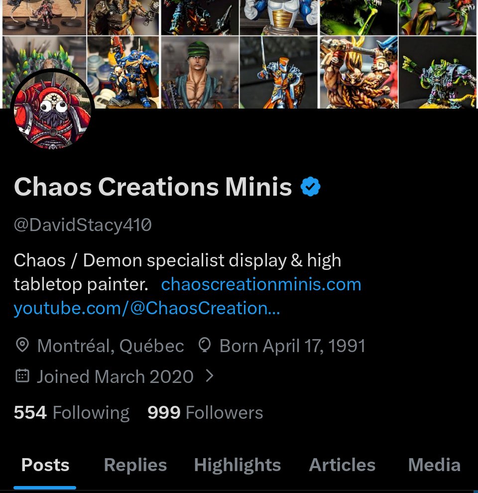 Chaos Creations Minis tweet media