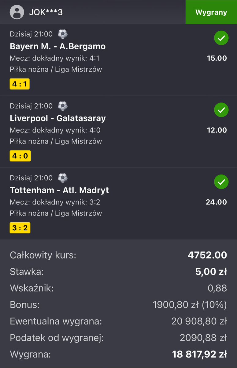 eFortuna.pl tweet media