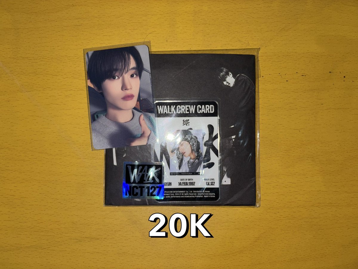 568O72's tweet photo. wts - aespa nct 127
🏠 jaktim, ina

→ prefer take all but can each 
→ exc fee packing dan admin oren
→ keep with dp
→ not for sensitive/wasting time buyer

wts photocard karina winter album walk 

#zonauang #zonasbt https://t.co/QDWv6g2VDP