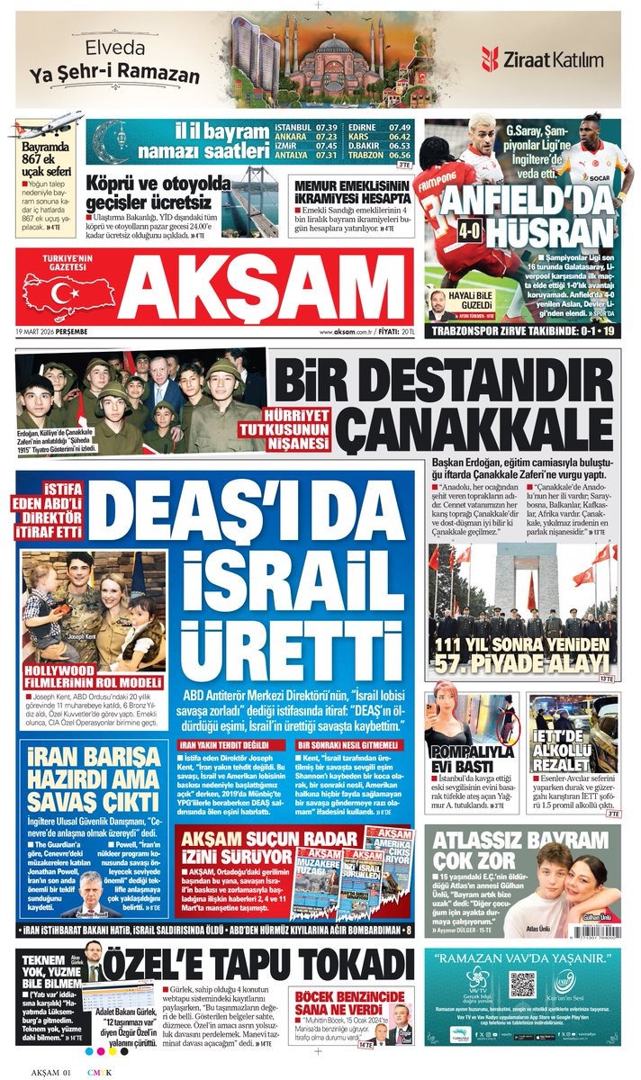 Akşam Gazetesi tweet media