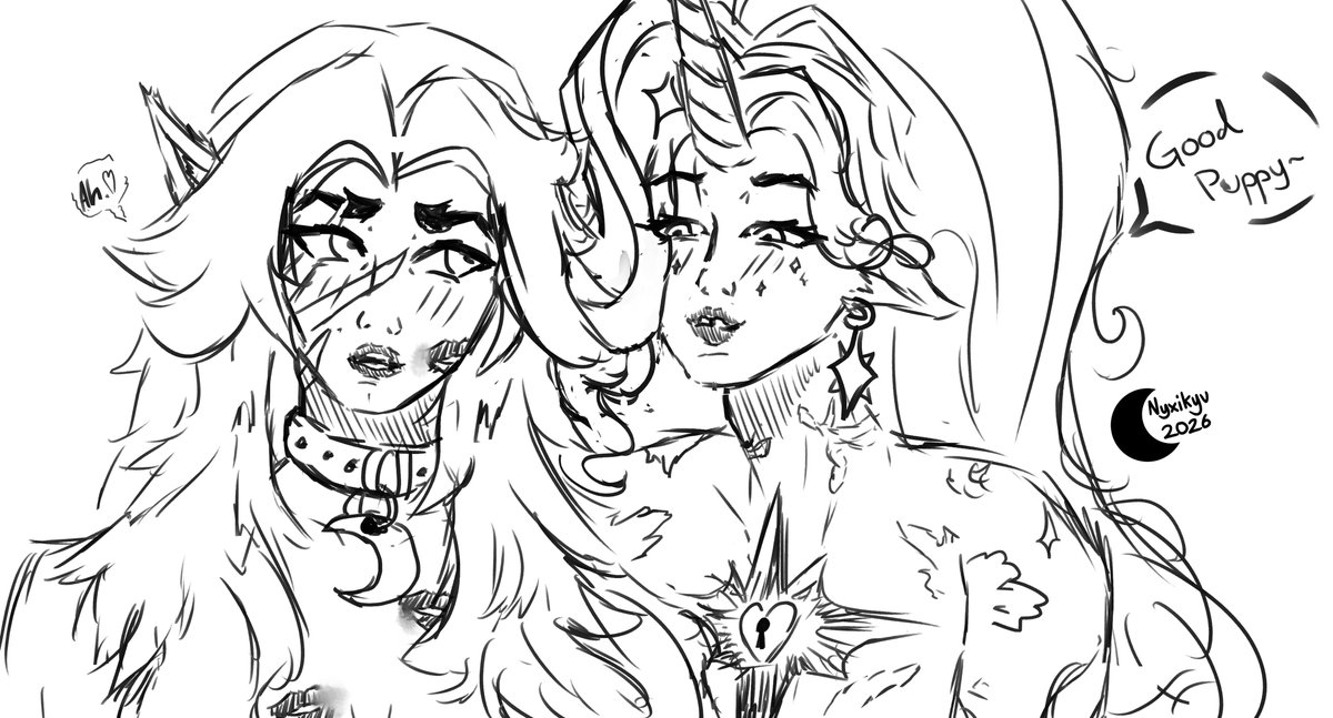 Nyxikyu ⋆｡°✩ tweet media