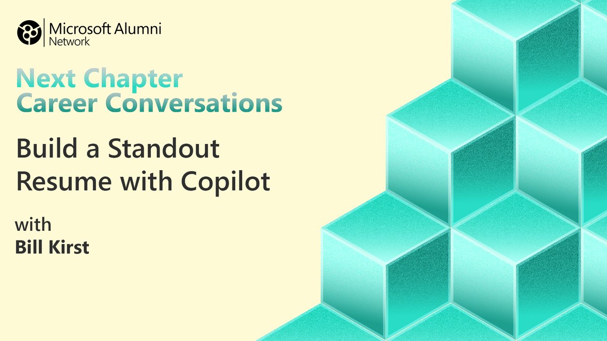 Microsoft Alumni tweet media