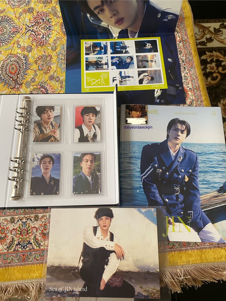 bts swim moodboard (jin ver.) 🐟