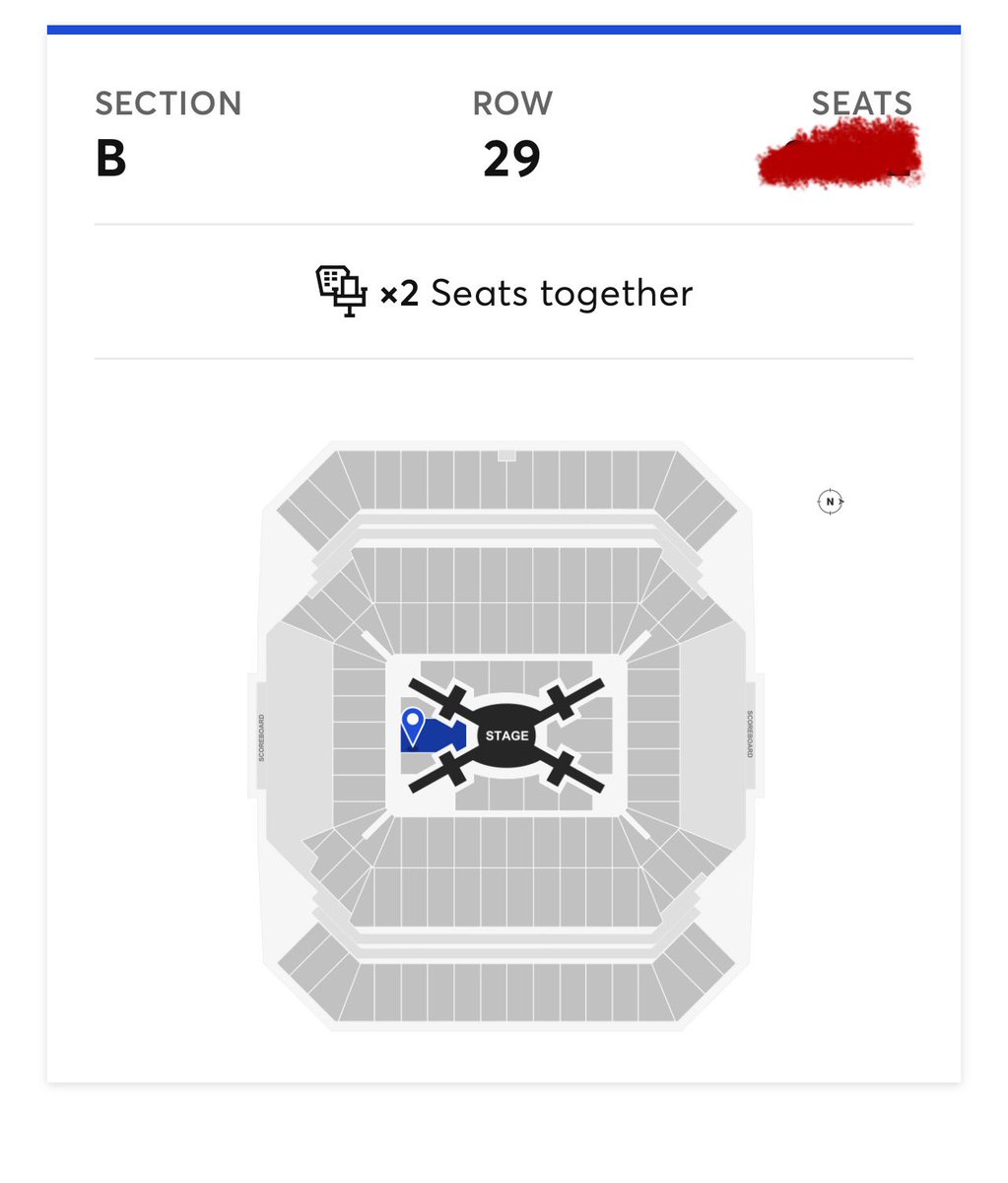 naiya2233's tweet photo. WTS bts tickets 
at Raymond James Stadium, Tampa FL
April 26th 

x2 tickets - section B row 29! 
Price: $750 each (can negotiate) 

Please like/retweet so i can get these off my hands😭 bought extra 2 for my sister and her friend but they can’t come https://t.co/OYY4SnoW3g