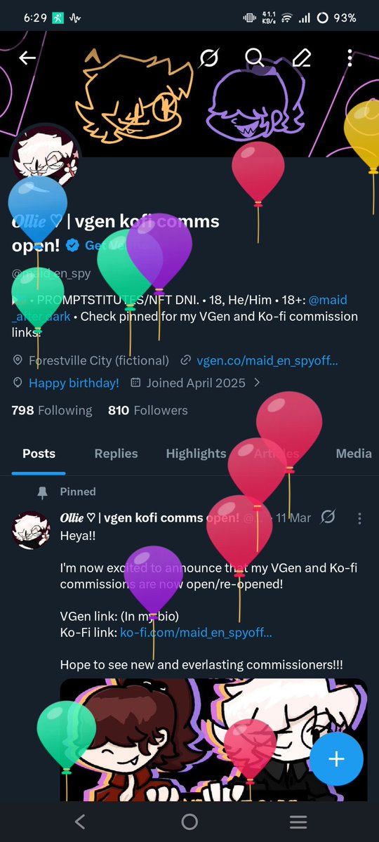 𝑶𝒍𝒍𝒊𝒆 ♡ | vgen kofi comms open! tweet media