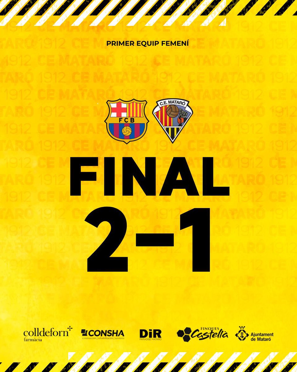 CE Mataró tweet media