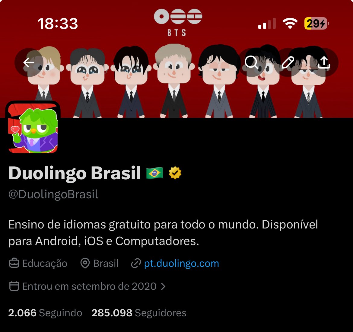 Duolingo Brasil 🇧🇷 tweet media