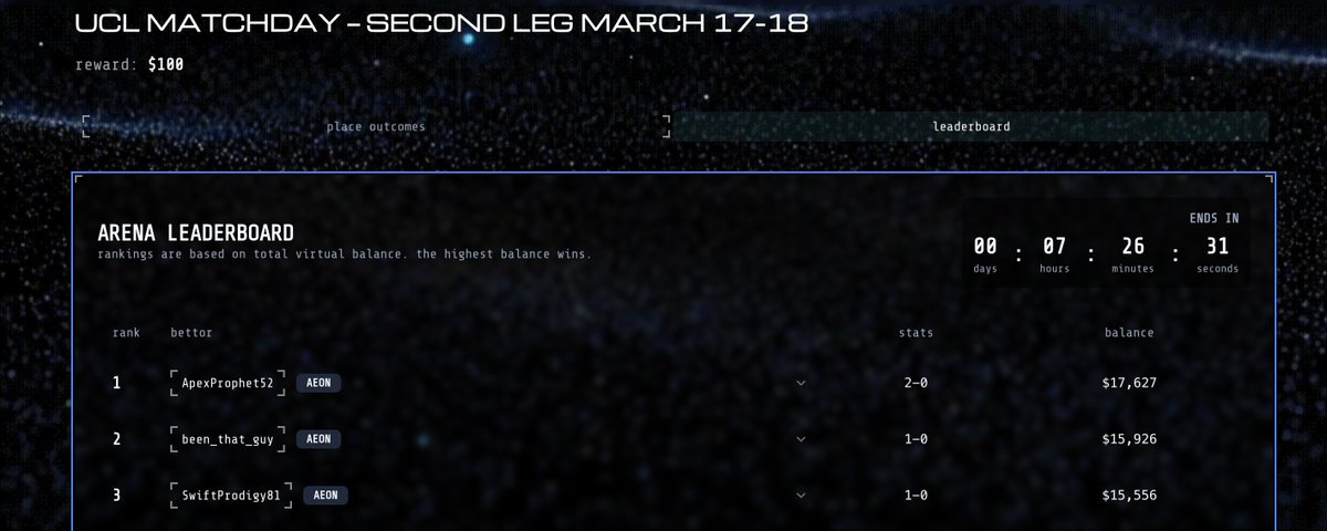 Aeon Arena tweet media