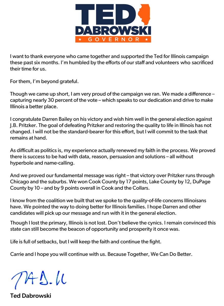 Ted For Illinois tweet media