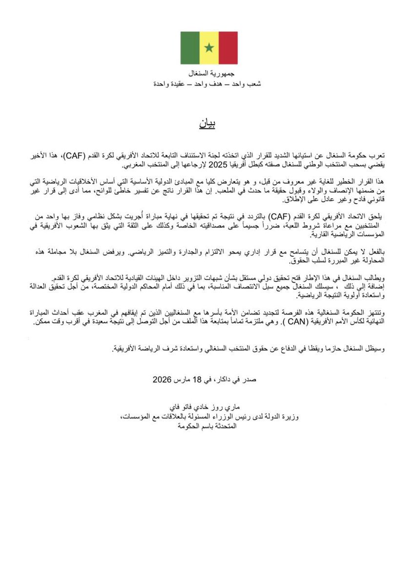 Marie Rose Khady Fatou FAYE tweet media