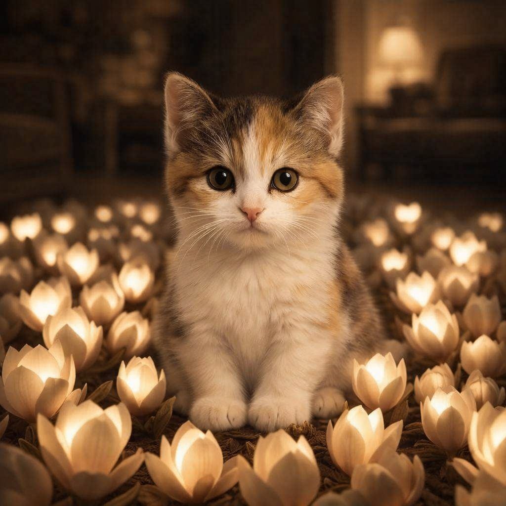 花と子猫の物語 tweet media