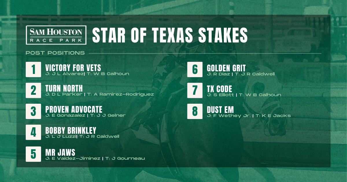 Sam Houston Race Park tweet media