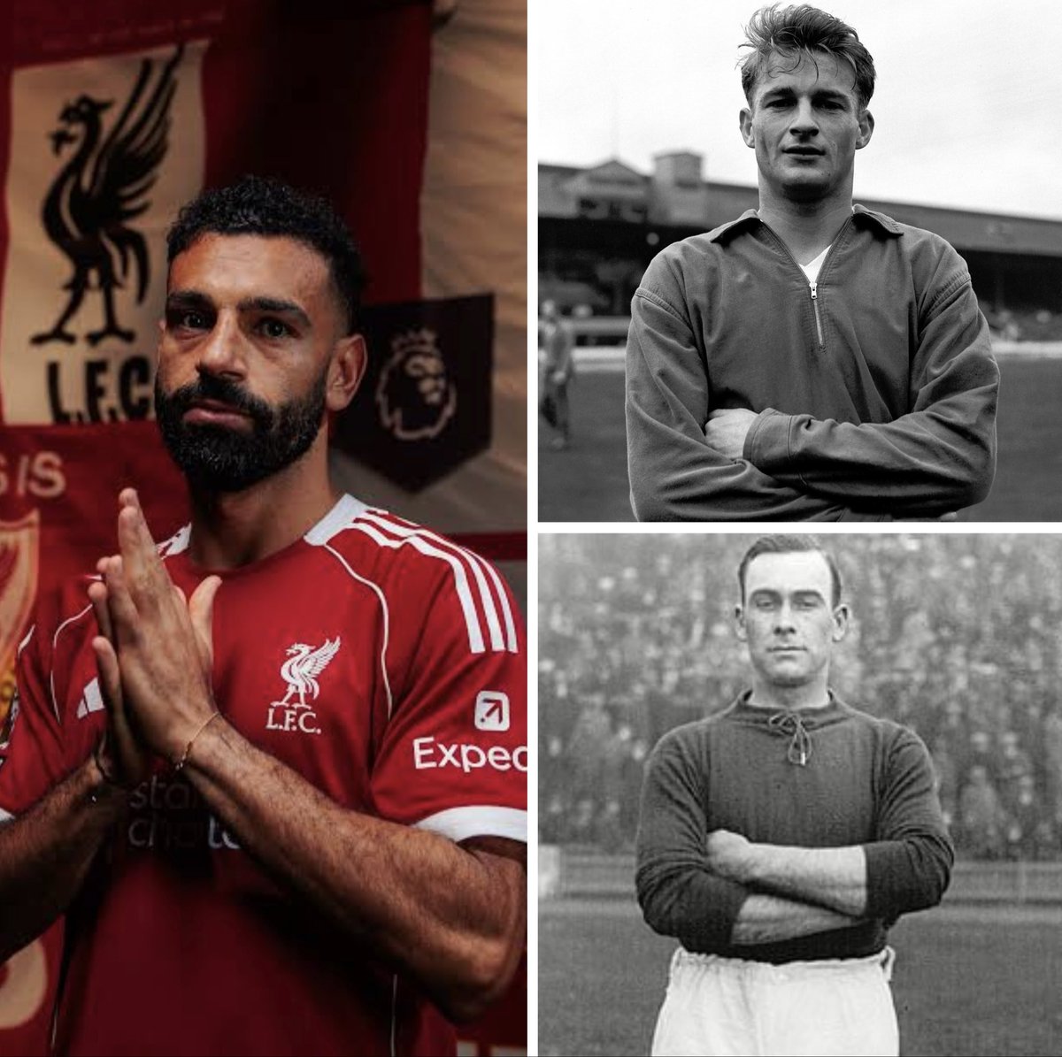 🚨 Mohamed Salah devient seulement le 3ème joueur de l’histoire de Liverpool à inscrire au moins 10 buts sur 9 saisons consécutives ou plus :

▫️ Roger Hunt : 10 (1959-60 → 1968-69)
▫️ Gordon Hodgson : 9 (1926-27 → 1934-35)
🆕 Mohamed Salah : 9 (2017-18 → 2025-26)

#LFC