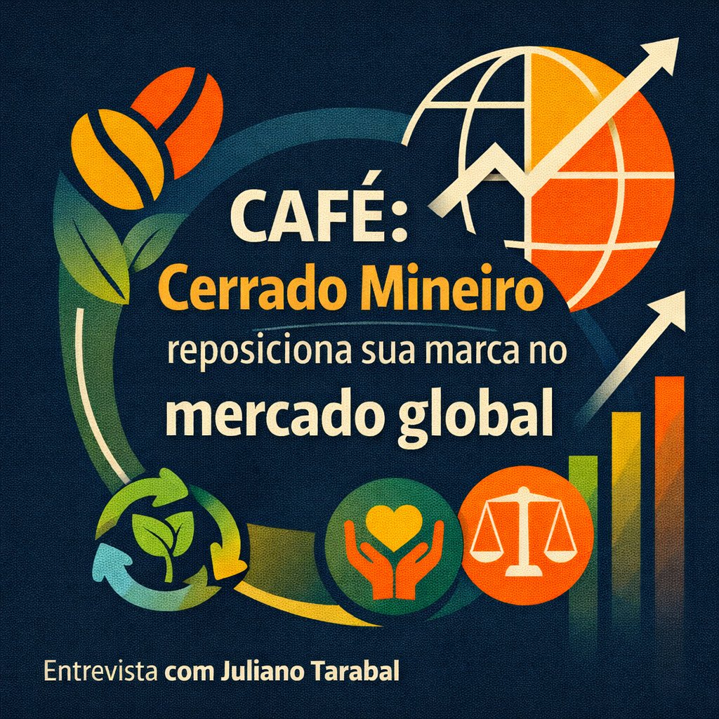 🟥⭕☕⭕🟥   CAFÉ: Cerrado Mineiro reposiciona sua marca no mercado global tinyurl.com/vsk5burj