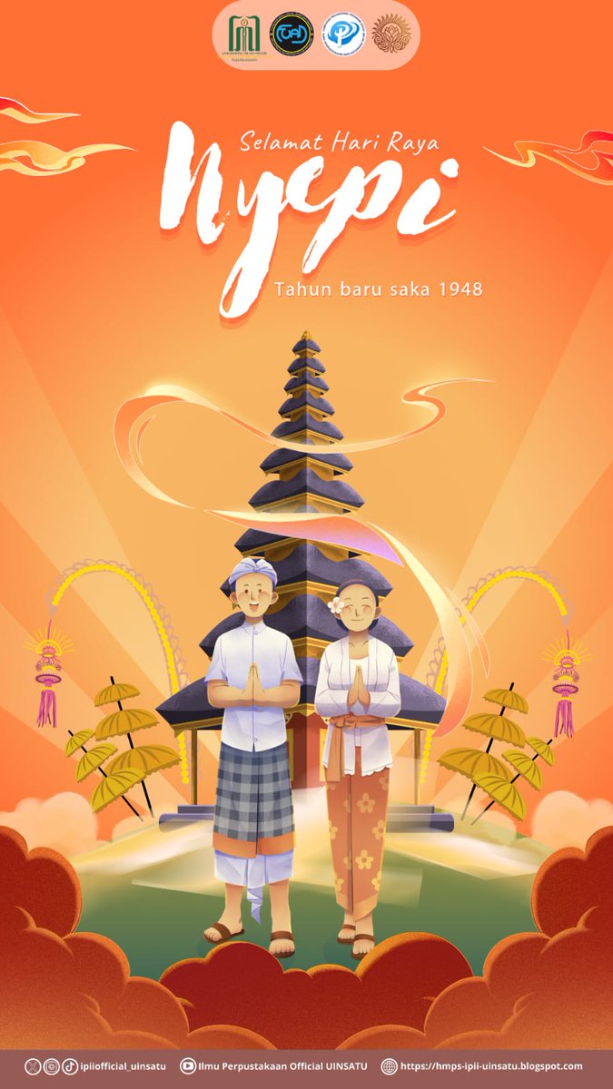 ipiiofficial's tweet photo. [Selamat Hari Raya Nyepi 🕊️]

Saatnya hening sejenak dari riuhnya dunia, menata hati, menjernihkan pikiran, dan menemukan kembali makna diri.

Semoga Nyepi membawa kedamaian, keseimbangan, dan energi baru untuk melangkah lebih baik✨ https://t.co/WHB00OAcgP