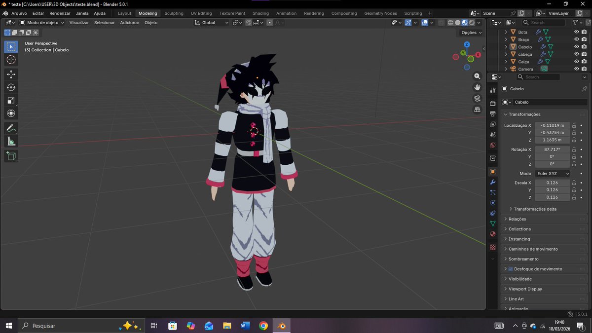 SanV26's tweet photo. Finalmente fiz as texturas do meu personagem,deu trabalho mas eu gostei como ficou :) https://t.co/bgCSxqrh4r