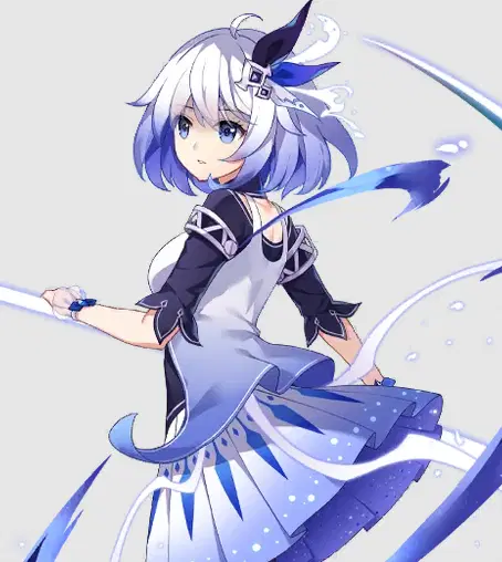 3mintrubbers's tweet photo. @celestiellie @MewSakuya She looks a bit like this version of her 
As much as Nahida looks like Theresa or Mavuika like Himeko https://t.co/q2W2e5vHoY