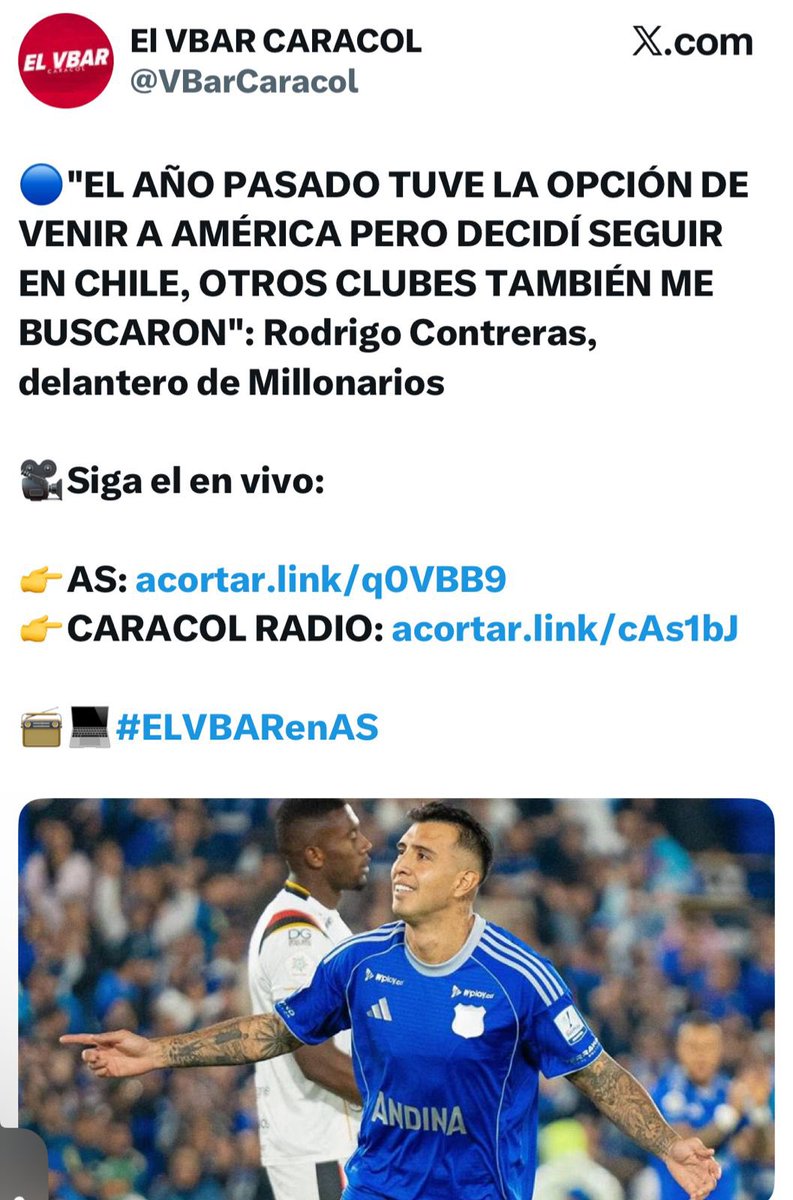 América Store Colombia tweet media